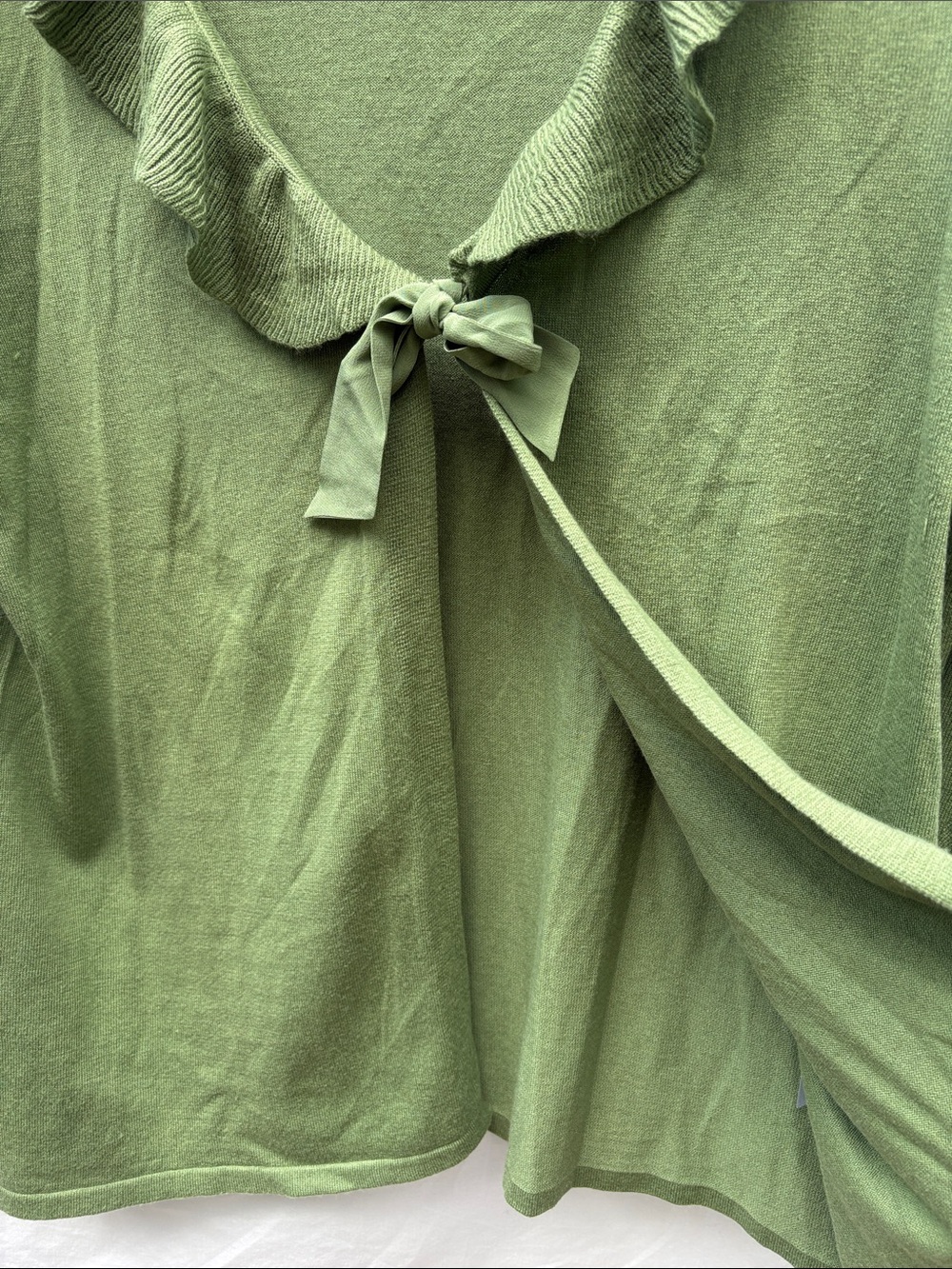 J. Jill Olive Green Knit Top - Picture 9 of 12
